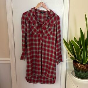 Madewell Flannel Dress